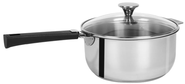 Cristel Mutine Detachable 1.5-Quart Saucepan With Domed Glass Lid