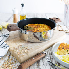 Polenta Breizh with endive salad