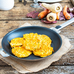 Carrot and parsnip rösti