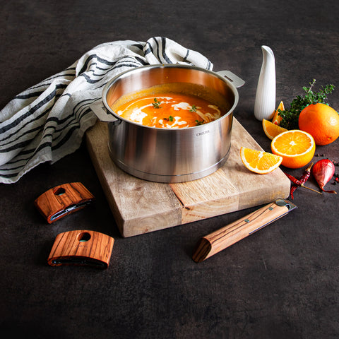 Carrot and orange soup