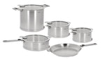 13 Piece stainless steel set