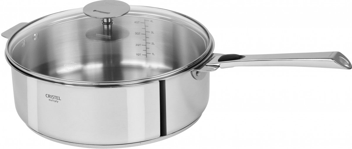 Cristel Casteline Removable Handle - 11 Non-Stick Frying Pan